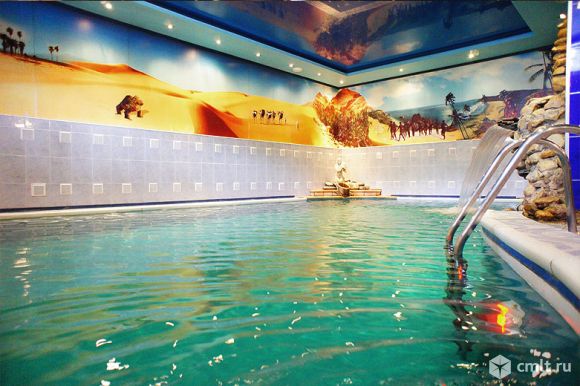 Сауна Космос. Джакузи, водопады, бассейн 9х12 м, караоке. Фото 1.