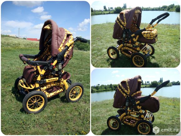 Продается коляска- трансформер Tako City Voyager 2,в отличном состоянии. Фото 1.