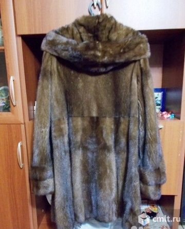 Норковая шуба Nafa mink. р. 50-54. Фото 1.