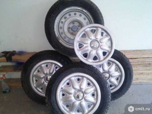Колеса зимние газ 3110 волга. Фото 1.