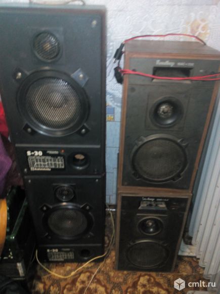 Колонки Электроника. Фото 1.