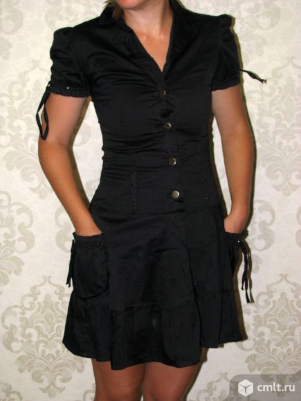 Черное платье. Фото 1.