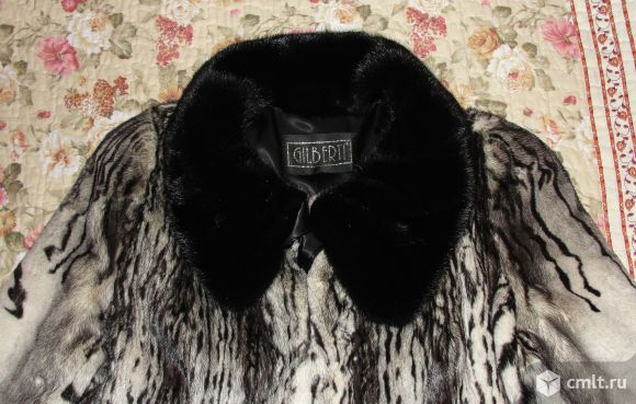 Продаю шубу новую из стриженой норки «Gilberti» р-р 52-54. Фото 1.