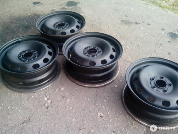 Диски штампованные Ford Focus 2 R15 оригинал. Фото 4.