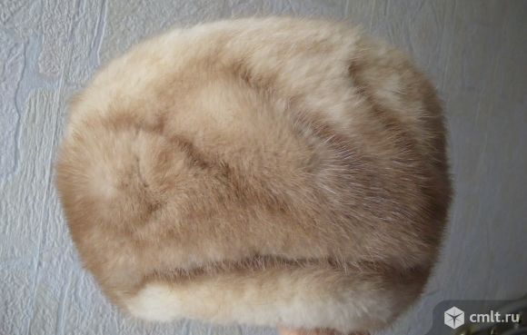 Шапка норковая. Фото 1.
