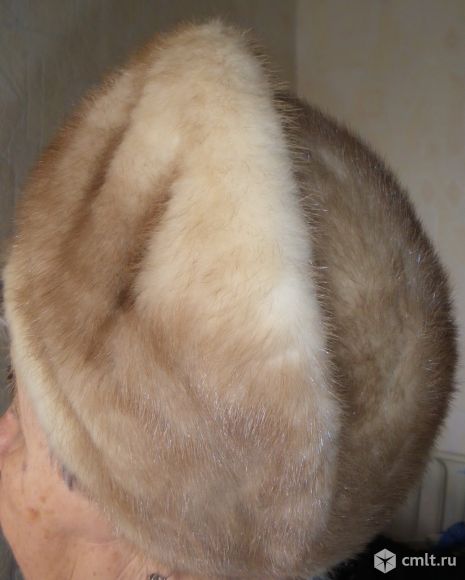 Шапка норковая. Фото 4.