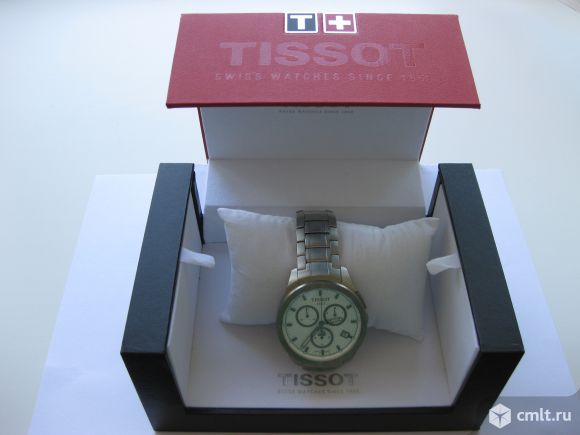 Часы Tissot-T0694174403100 наручные муж. нов. кварцевые. Фото 1.
