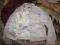 Куртка демисезонная белая кожаная, р. 46, новая, 3 тыс. р. Фото 2.