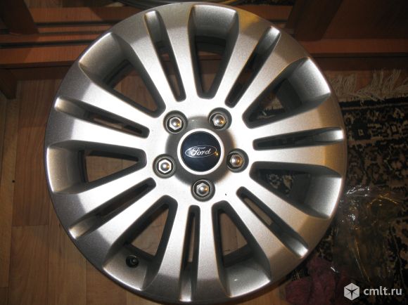 Продаю 2 оригинальных литых диска Ford 6.5Jx16" ET 50  2-а штуки.. Фото 1.