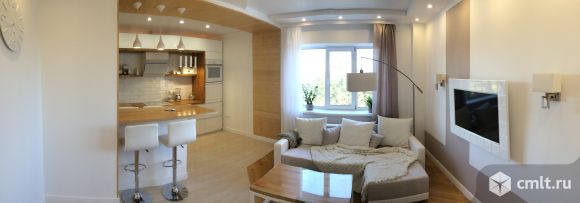 Элитная 2-комнатная квартира в стиле "Лофт", 80 кв.м с отделкой, мебелью и техникой от собственника. Фото 1.