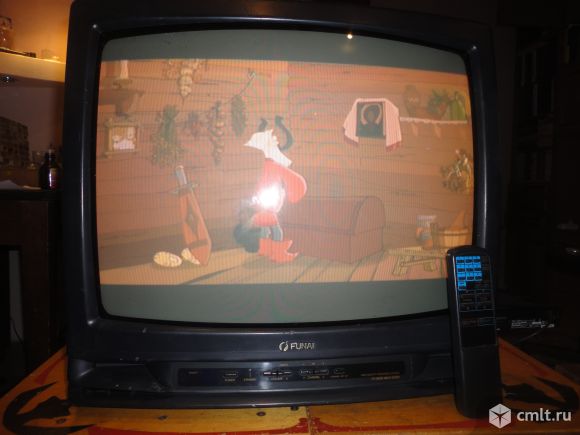 Телевизор кинескопный цв. Funai TV-2000 MK10 HYPER. Фото 4.