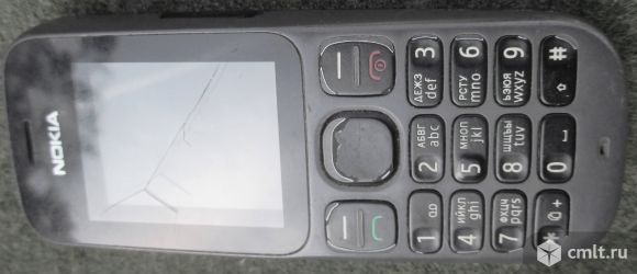 Nokia-101, для 2 SIM-карт, MP3-плеер, FM-радио, фонарик. Фото 1.