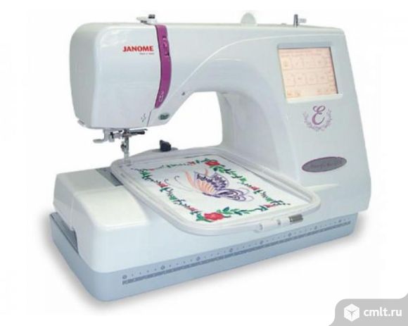 Вышивальная машина Janome MC 350e б/у продаю. Фото 1.