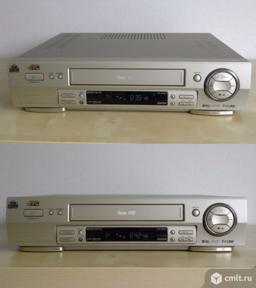 Видеомагнитофон JVC SUPER-VHS HR-S 6600. Фото 1.