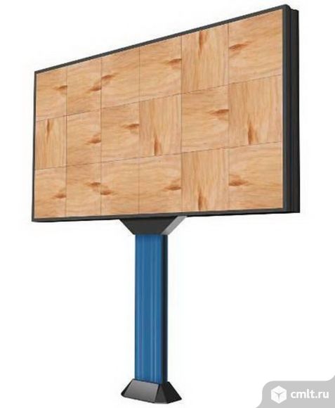 Щит рекламный уличный 3х6 метров. Фото 1.