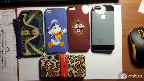 Бамперы для Айфона 5,5S. Фото 1.