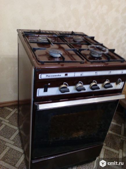 Продам газовую плиту Россиянка, рабочее состояние. Жд район. Фото 1.