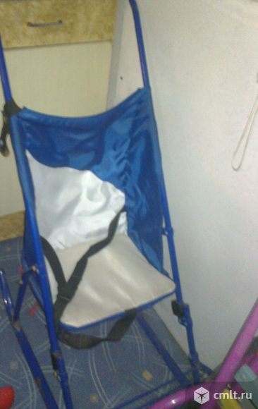 Продам санки сидячие,с ручкой.. Фото 1.