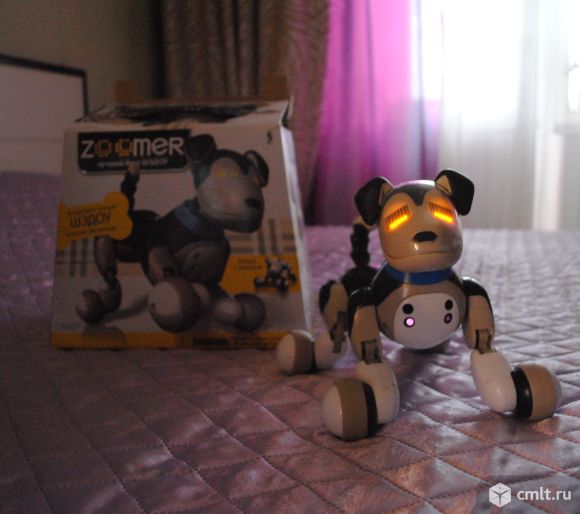 Продаю интреактивную собаку-робота Zoomer Шедоу. Фото 2.