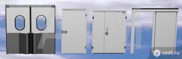Откатные и распашные холодильные двери для средне- и низкотемпературных холодильных камер. Фото 8.