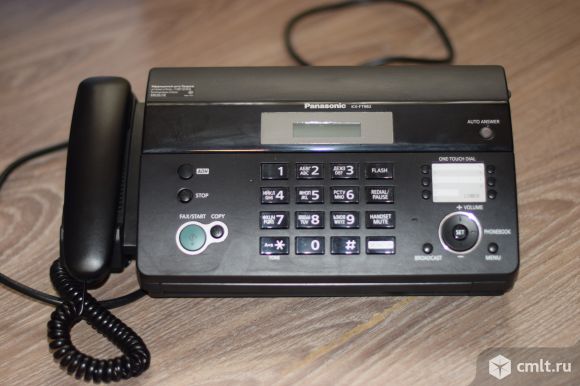 Телефон-факс PANASONIC KX-TG988RU. Фото 1.