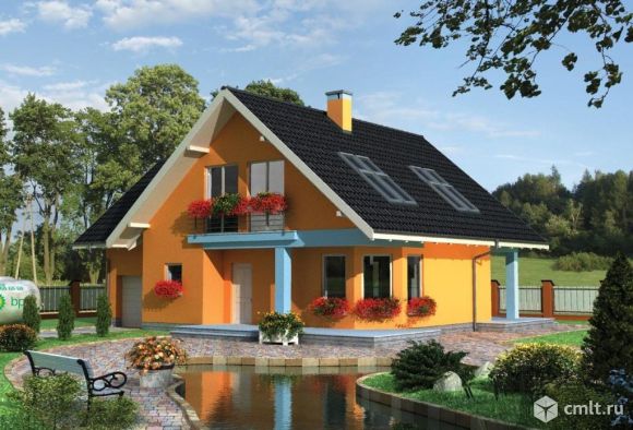 Каркасно-панельный жилой дом в Скандинавском стиле. Производство в Воронеже!. Фото 1.