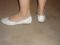 Туфли женские из натуральной кожи, белые.. Фото 2.