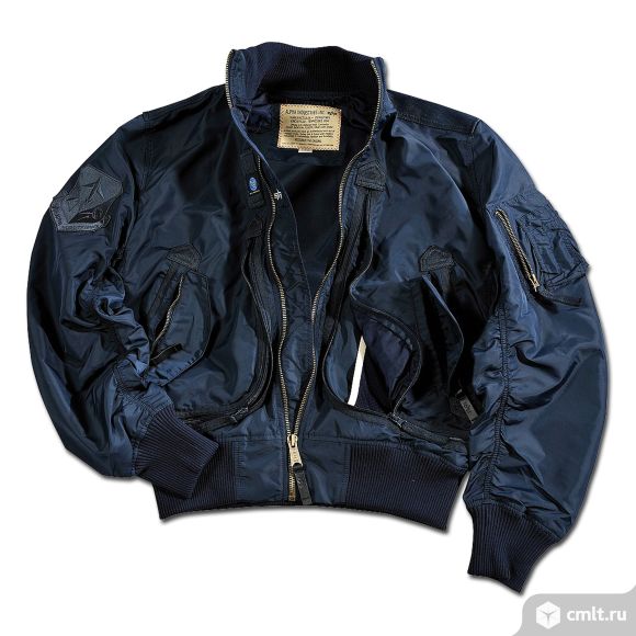 Куртка пилота Alpha Industries оригинал. Фото 1.
