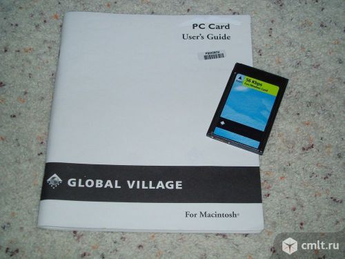 Global Village Факс модем карта. Фото 1.