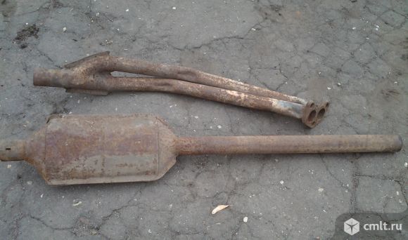 Выпускной коллектор, штаны, резонатор Москвич 2140