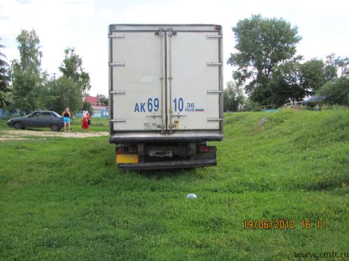 Volvo F12 + рефрижератор грей адамс(сцепка). Фото 8.