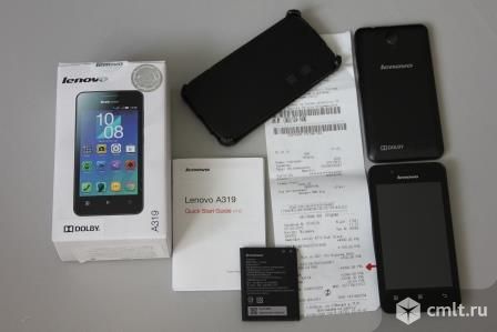 Смартфон Lenovo А 319. Фото 1.
