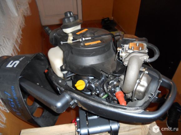 Лодочный мотор MIKATSU - Hyundai 5л.с. 4х тактный. Фото 2.