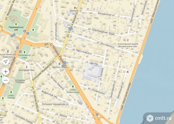 Ул степана разина спб карта