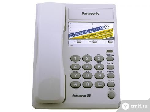 Телефон Panasonic KX-TS2361RUW. Фото 1.