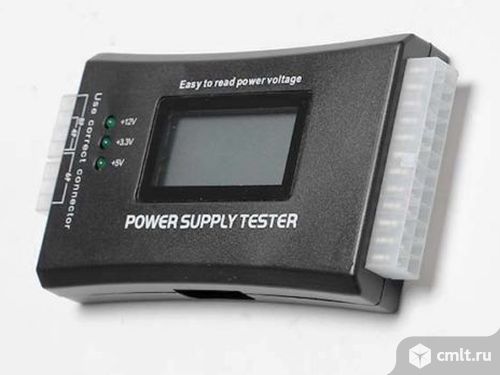 Тестер блоков питания (Power Supply Tester) с LCD. Фото 1.