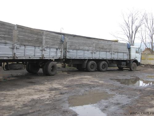 Продам МАЗ 6303 - зерновоз с прицепом 40т.. Фото 1.
