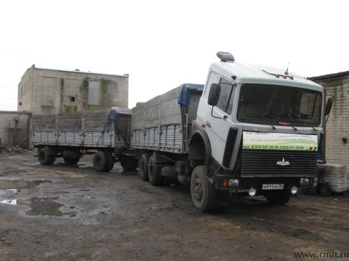 Продам МАЗ 6303 - зерновоз с прицепом 40т.. Фото 8.