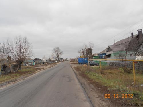 Вид на ул. Степная.