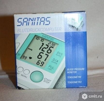Компьютер Артериального давления sanitas SBM 04. Фото 1.