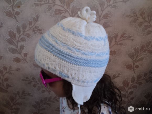 Шапка вязаная. Фото 1.