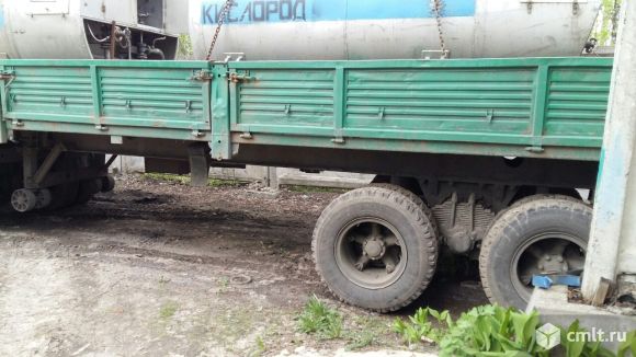 Бортовой тягач КамАЗ 5410  c полуприцепом. Фото 3.