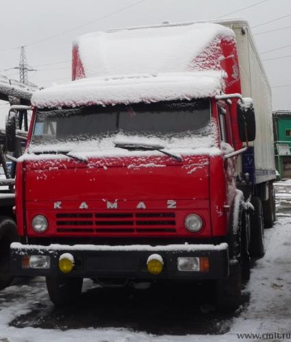 Продам сцепку Камаз+прицеп-рефрижератор. Фото 1.