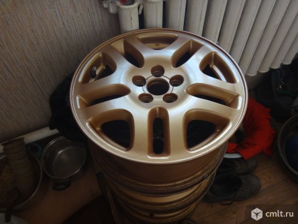 Продам литые диски на Субару Аутбек. Фото 1.