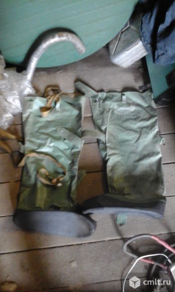 Сапоги от химзащиты. Фото 1.