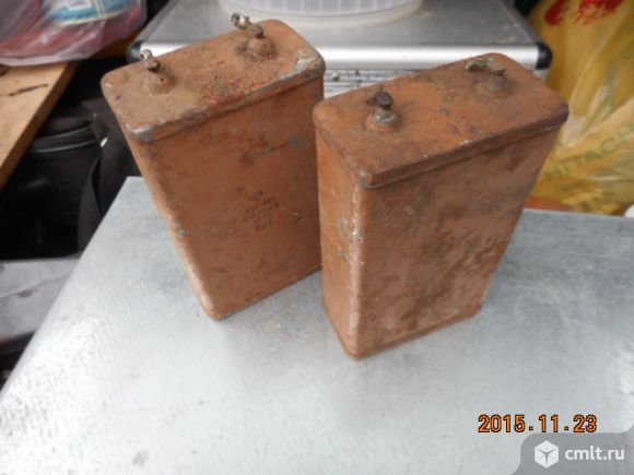 Конденсаторы кбг-мн, 4 мкФ, 600 В. Фото 1.