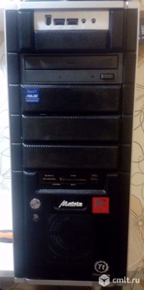 Игровой системный блок matrix. Фото 1.