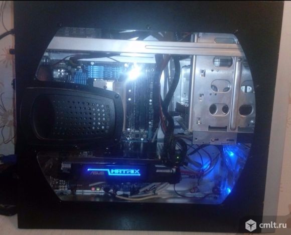 Игровой системный блок matrix. Фото 2.
