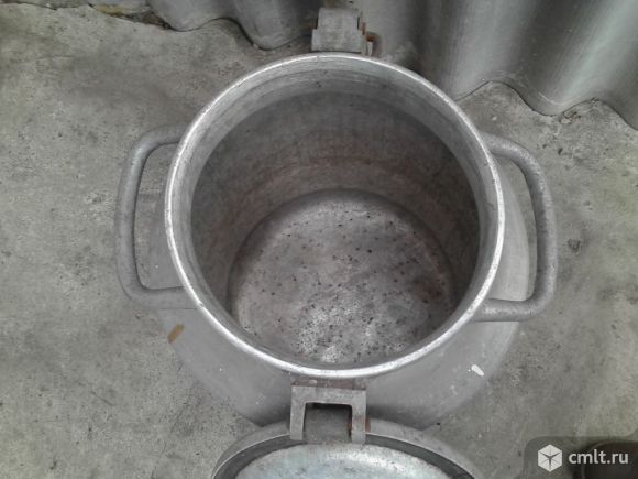 Бидон алюминиевый 40 л. Фото 2.