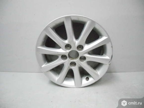 Диск колесный оригинальный TOYOTA CAMRY 16X6 1/2 J. 45 6Y.J DOT 10-11 б/у  4261133770  4261133680. Фото 1.